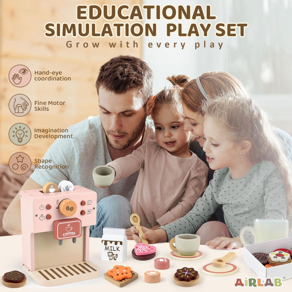 Airlab Kids coffee beans encourage sensory play with varied scents and colors.