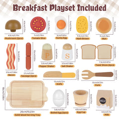 Airlab milk carton wooden toy, sturdy kitchen role-play for toddlers.