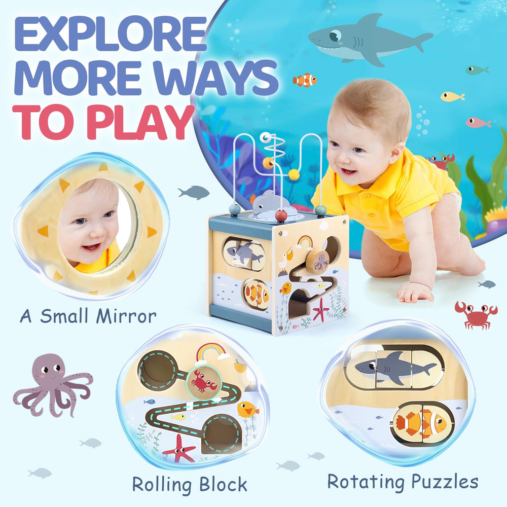 Airlab shape sorter supports early color and shape recognition