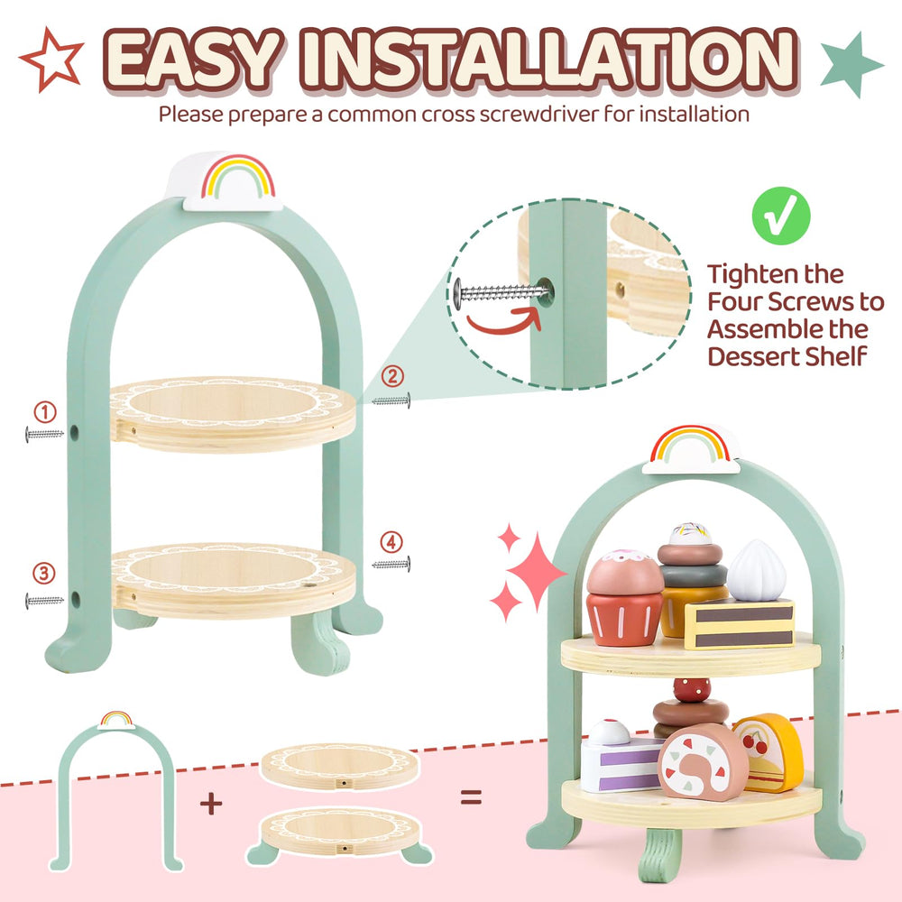 Airlab soufflé dessert with smooth edges supports safe, distraction-free pretend baking