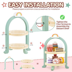 Airlab soufflé dessert with smooth edges supports safe, distraction-free pretend baking