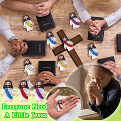 Airney Easter gift Jesus mini figures ideal for baskets and party favors.