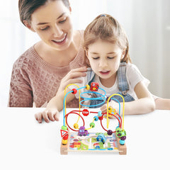 AISHUN gift-ready wooden bead maze suitable for birthdays and holidays.