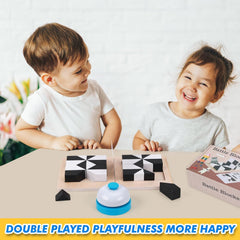 AISHUN wooden STEM toy supports logical thinking and fine motor skills