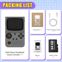 AISLPC R36T 3500mAh battery supports long gameplay on the go.