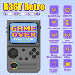 AISLPC R36T CRT-inspired bezel highlighting retro vibe while you play classics.