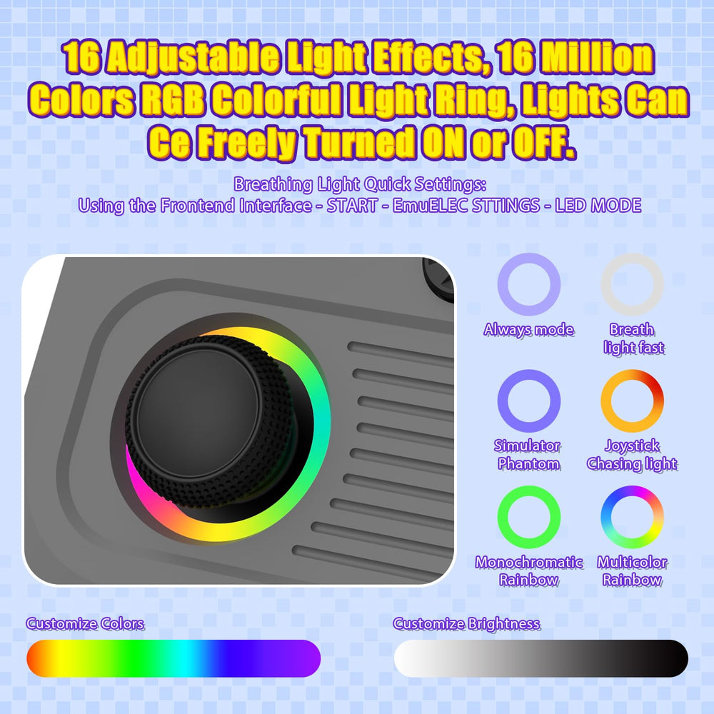 AISLPC R36T 16 million color RGB lighting adds lively customization.