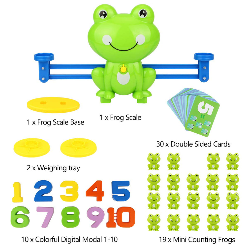 Aitbay digital numeral dial shows numbers 1-10 for visual counting practice.