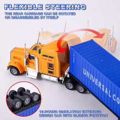 AIUAZA 1/65 alloy front end, sturdy construction for long-lasting fun.