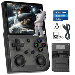 Aivuidbs G350 front view handheld console showing compact design for portable play
