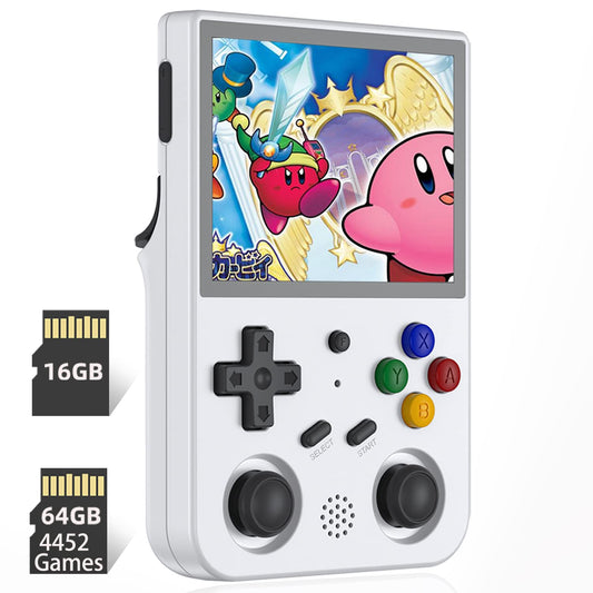 Aivuidbs RG353V front view for portable gaming with ergonomic grip.