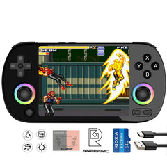 Aivuidbs RG40XXH front view with crisp 4.0'' IPS screen for retro gaming.