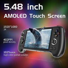 Aivuidbs RG556 joystick shows precise hall-effect controls for smoother play.