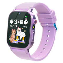 AIWIEP Kids Smart Watch front view, durable design for daily wear.