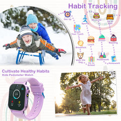 AIWIEP Kids Smart Watch music player for kid-friendly tunes on the go.