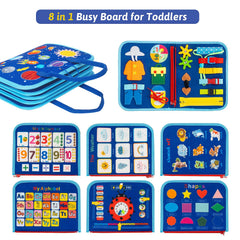 AIXMEET Busy Board clock area introduces time concepts through hands-on play