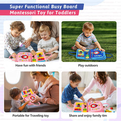 AIXMEET Busy Board days and months section helps daily routine familiarity