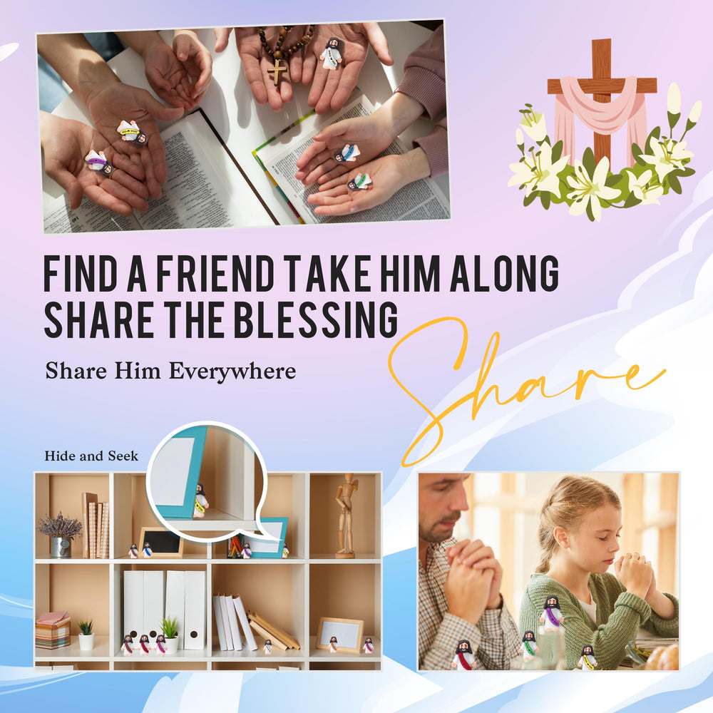 ajabavbd Little Jesus Figures playful classroom helpers and home ornaments.