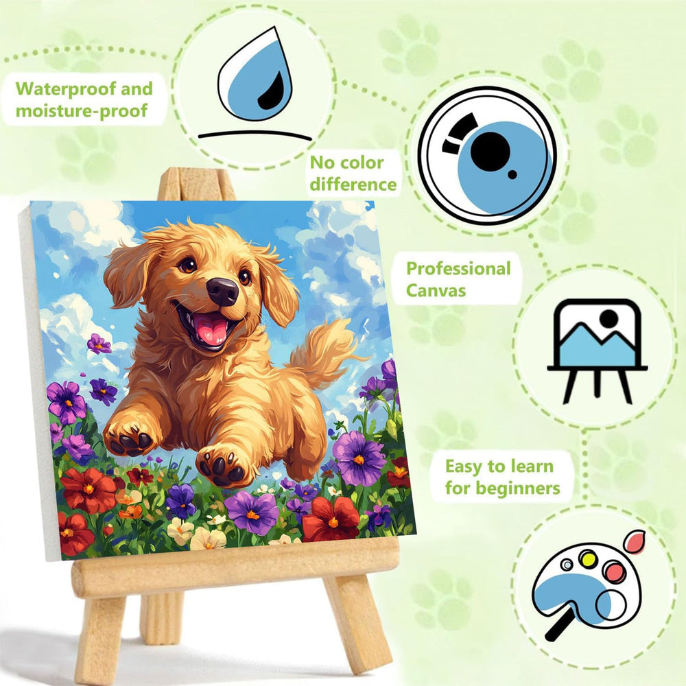 Ajepon acrylic paints set with vivid colors for durable art projects