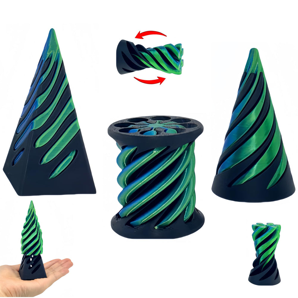 ajitxalr spiral cone toy aids focus during study and work