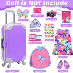 AK KYC dresses and shoes pack enables quick outfit changes for 18-inch dolls