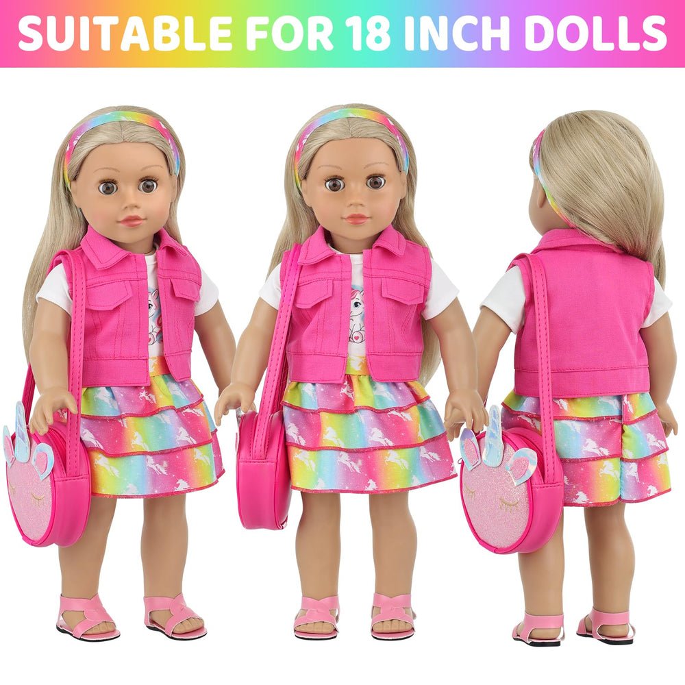 AK KYC 18inch skirt enhances mix-and-match fashion play for 18inch dolls