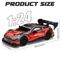 Aka Supaku RC Drift Car 4WD chassis ensures stable handling on varied surfaces