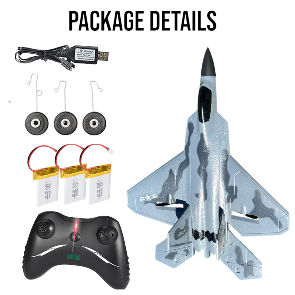 Akargol RC plane remote control with 2.4 GHz for smooth steering