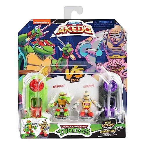 Raphael and Krang Versus Pack instruction manual for quick setup