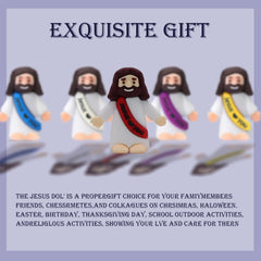 AKFAHOIF compact size Jesus figures are perfect for hiding during egg hunts
