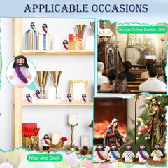 AKFAHOIF easy-to-store figurines fit baskets, egg hunts, or small decorative displays