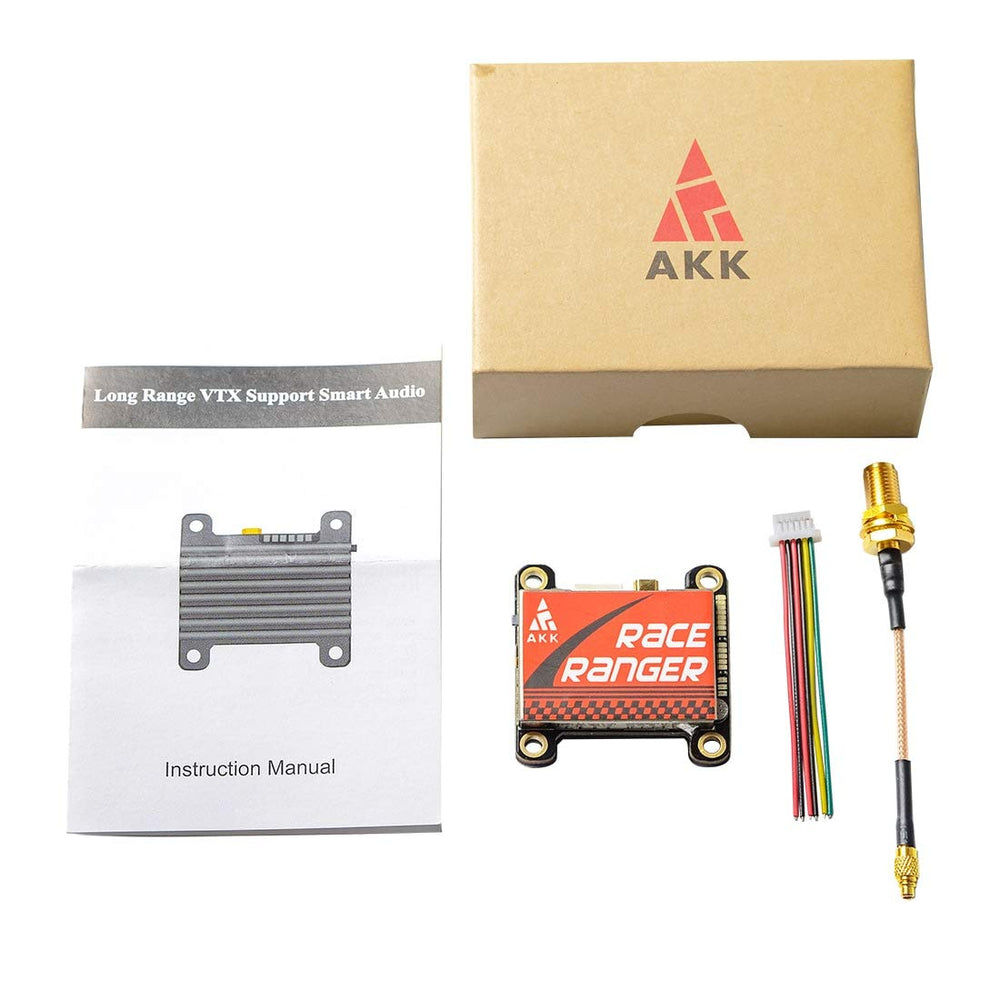 AKK A1918 5.8G VTX 5V camera output for clean video feed