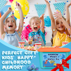 Children create vibrant water toys, boosting hands-on learning.