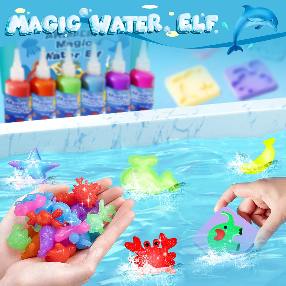 AKMADM water gel in 20 colors ready for colorful toy making.