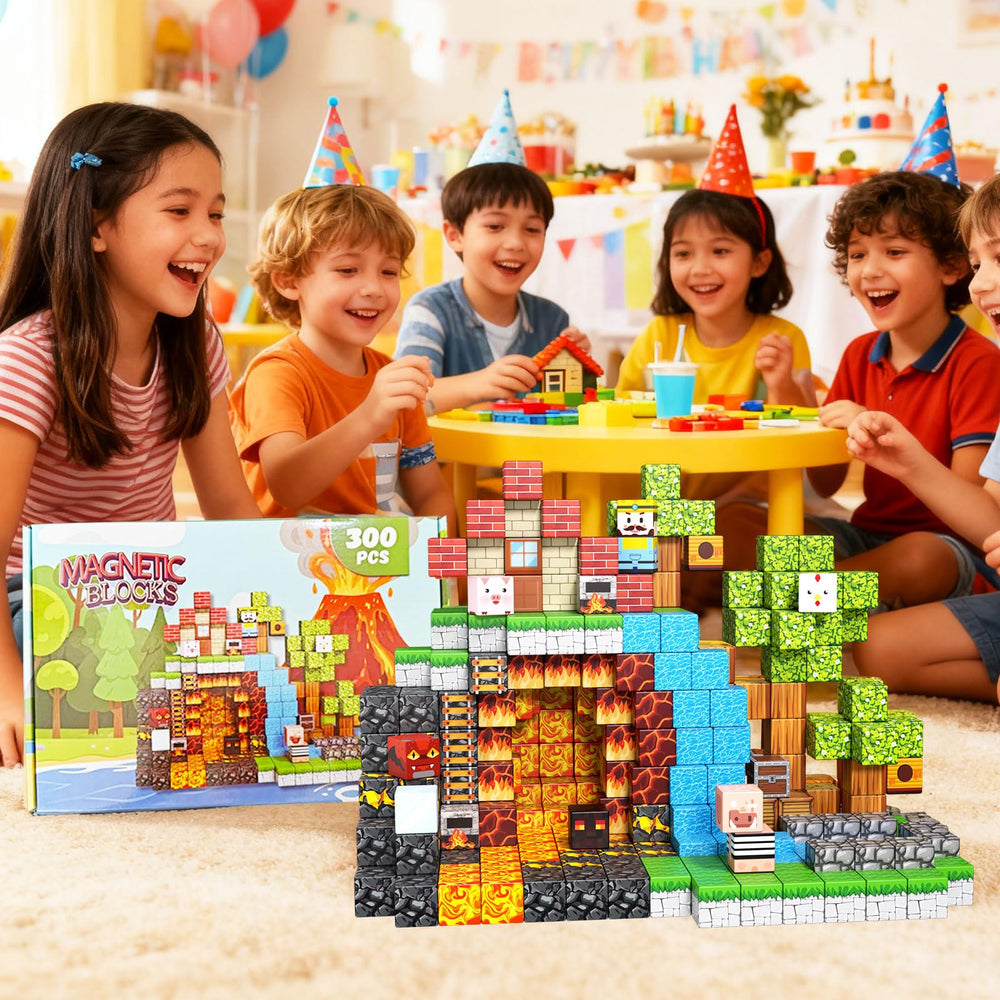 AKUTAIN gift-ready STEM block kit for holidays and birthdays.