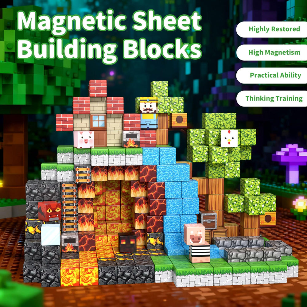 AKUTAIN safe durable blocks with smooth edges support worry-free creative sessions.