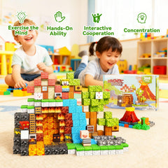 AKUTAIN tower-building play encourages focus, patience, and cooperative fun.