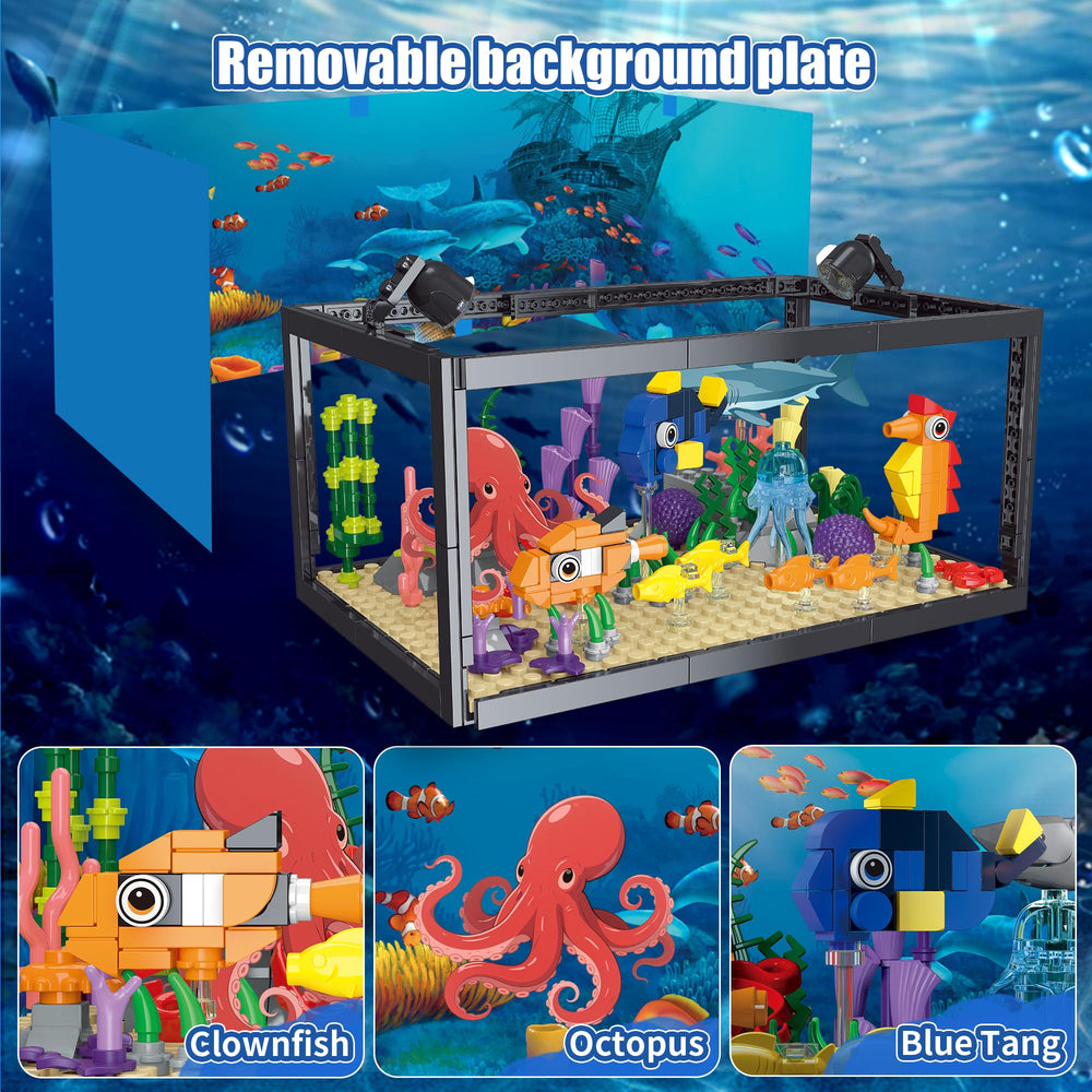 AKWME STEM toy boosts curiosity about marine life through hands-on building.