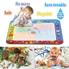 Alago Aqua Coloring Mat six drawing molds to shape ideas