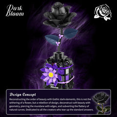 Alagoo Gothic decor scene on a desk creating moody ambiance.