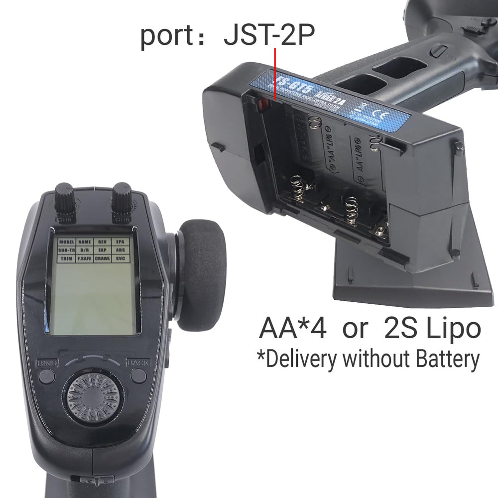 Alaohu FS-GT5 failsafe configuration to protect during signal loss