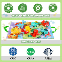 ALASOU durable ABS plastic construction supports toddler use.