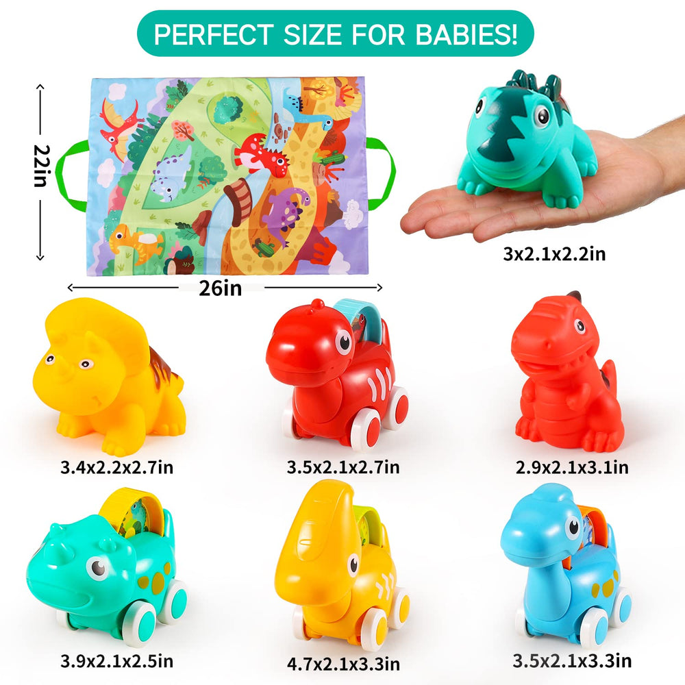 ALASOU playmat provides soft surface for safe exploration.