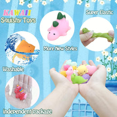 Albiuev mini Mochi Squishies use safe materials for kids.