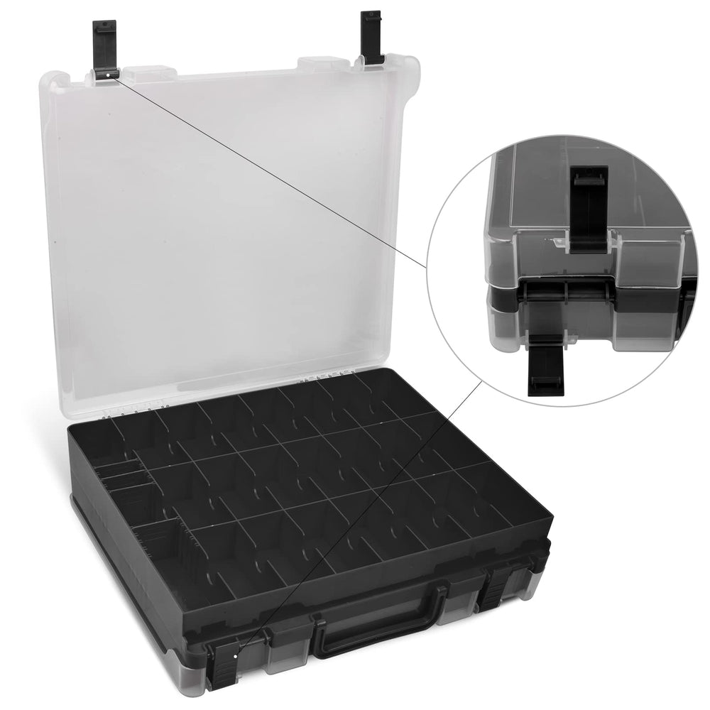 ALCYON durable clear plastic construction for long-lasting use.