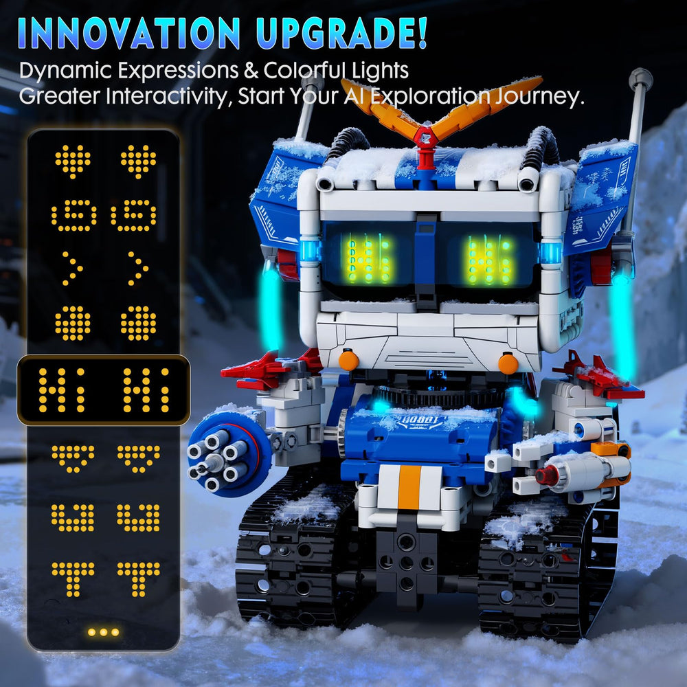 Alerisca B-model mecha tank construction encourages critical thinking during builds