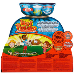 Alex plush potato passes quickly in a fast-paced party setting for group fun.