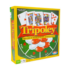 Alex Toys Tripoley Deluxe felt mat keeps chips and cards in place for smooth family play.