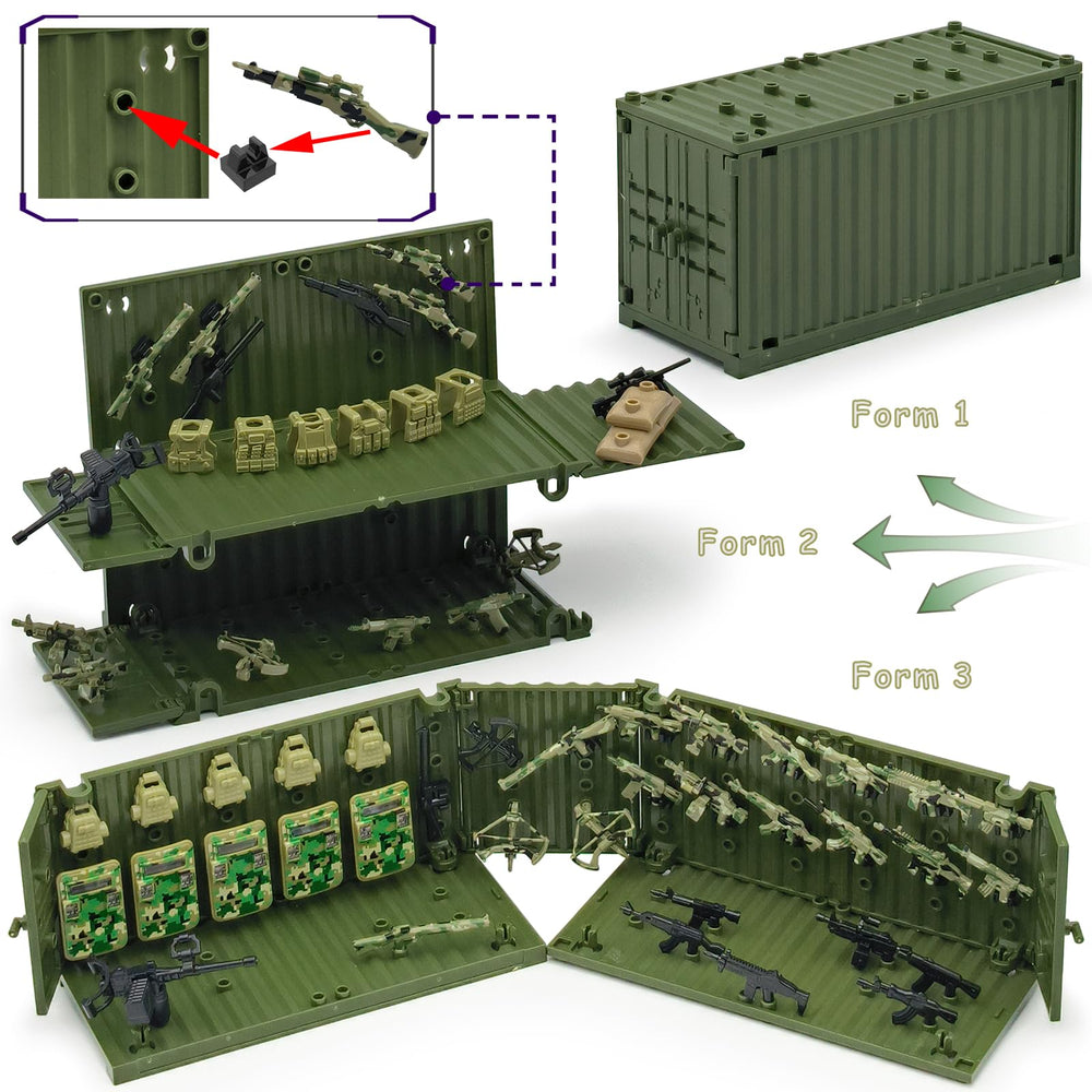 ALEYOOTECHE M2 heavy machine gun for imposing build scenes