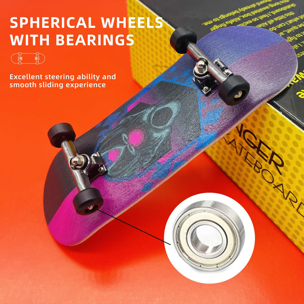 ALFAILEFU Pro fingerboard wheels CNC lathed for smooth rolling